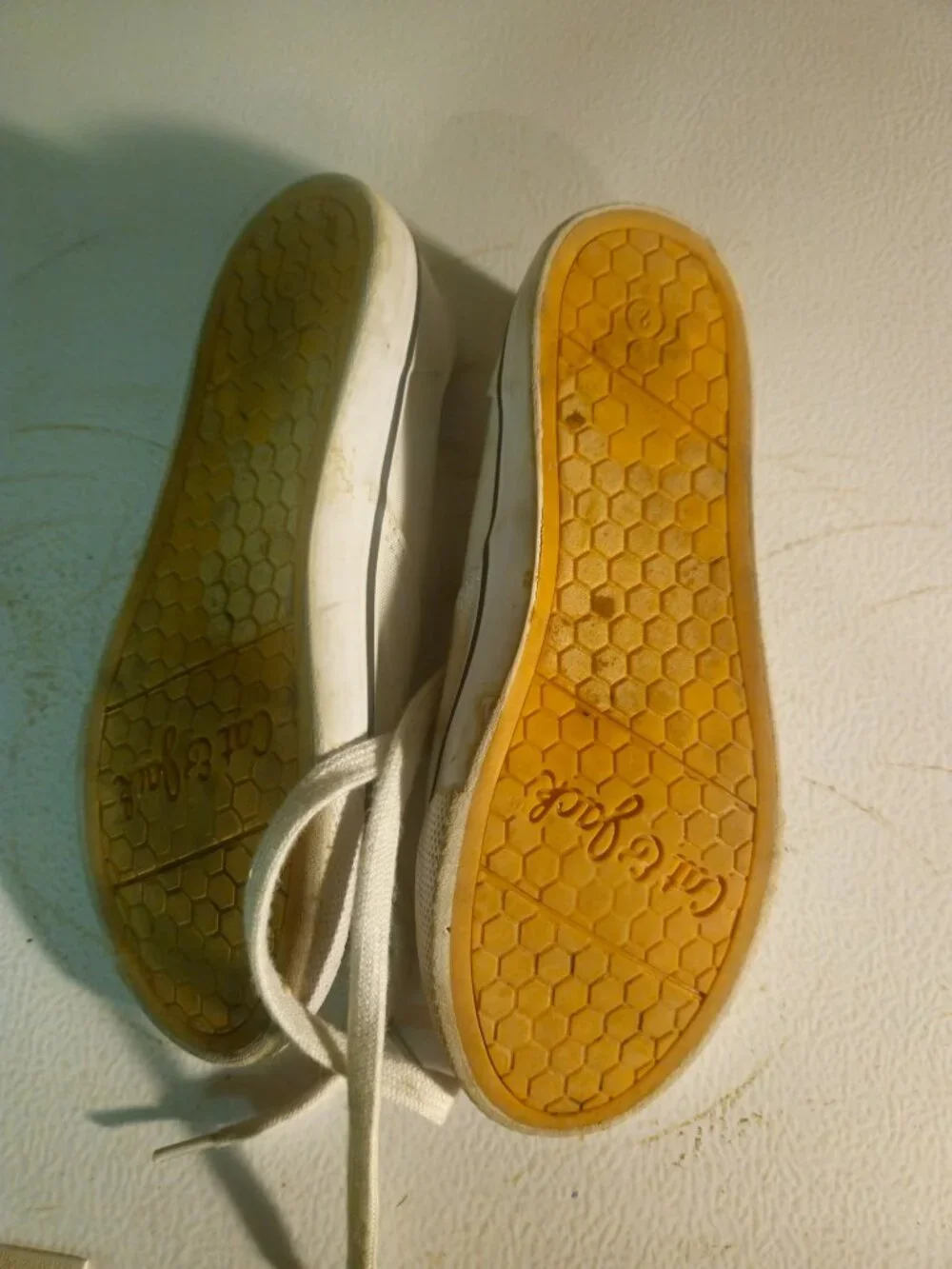 Cat and Jack White Deck Shoes - Kids size 2